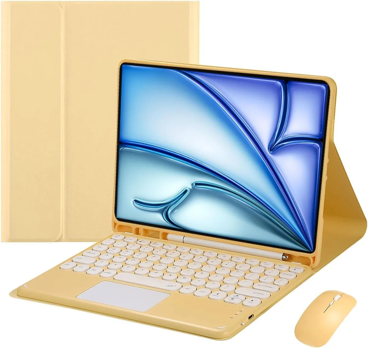 Timoom Timoom keyboard case with mouse for iPad Air 11 10.9 Yellow — product photo