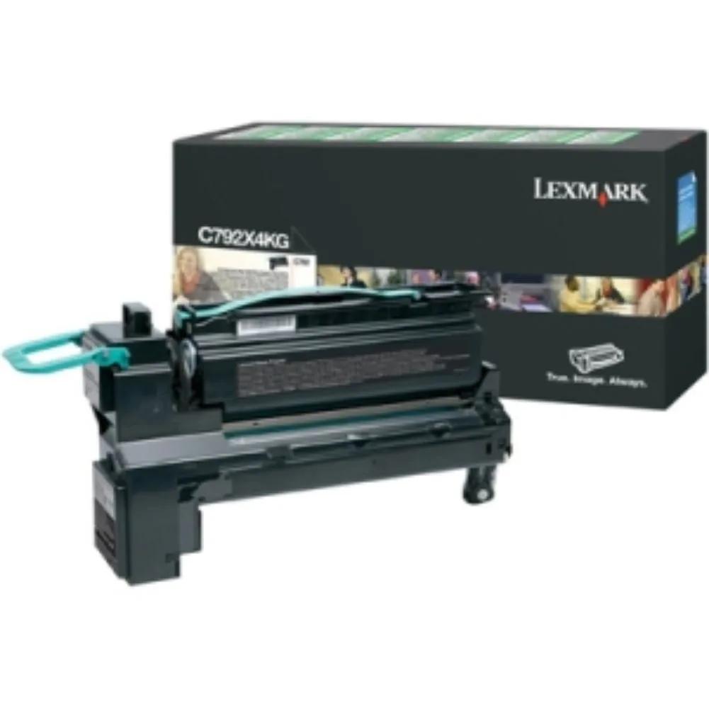 Lexmark Lexmark C792X4KG Extra High Yield Black Toner Cartridge 20000 Pages — product photo