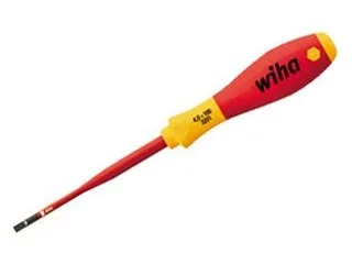 WIHA WIHA 32046 3.5mm x 100mm insulated slotted hand screwdriver — product photo