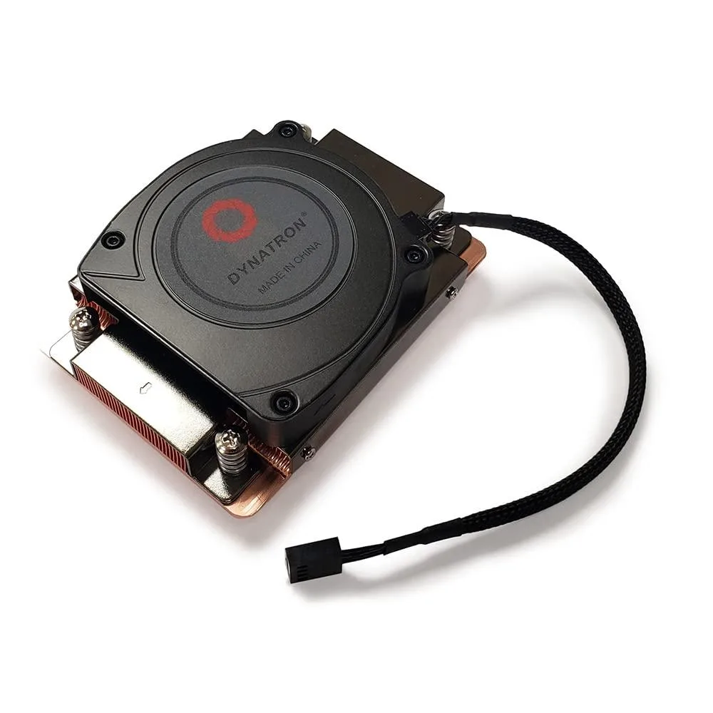 Dynatron Dynatron A42 Copper Skived Fin Side Blower AMD AM4/AM5 CPU Cooler — product photo