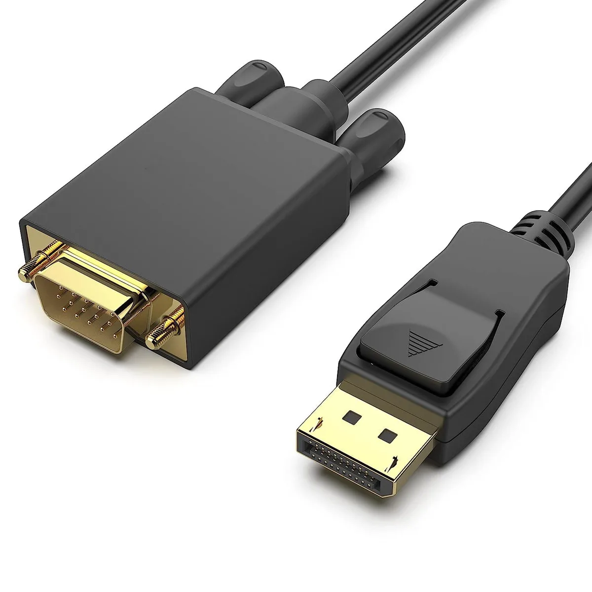 Corn Electronics Corn Electronics DisplayPort to VGA cable 1.8 m 1080p 60 Hz — product photo