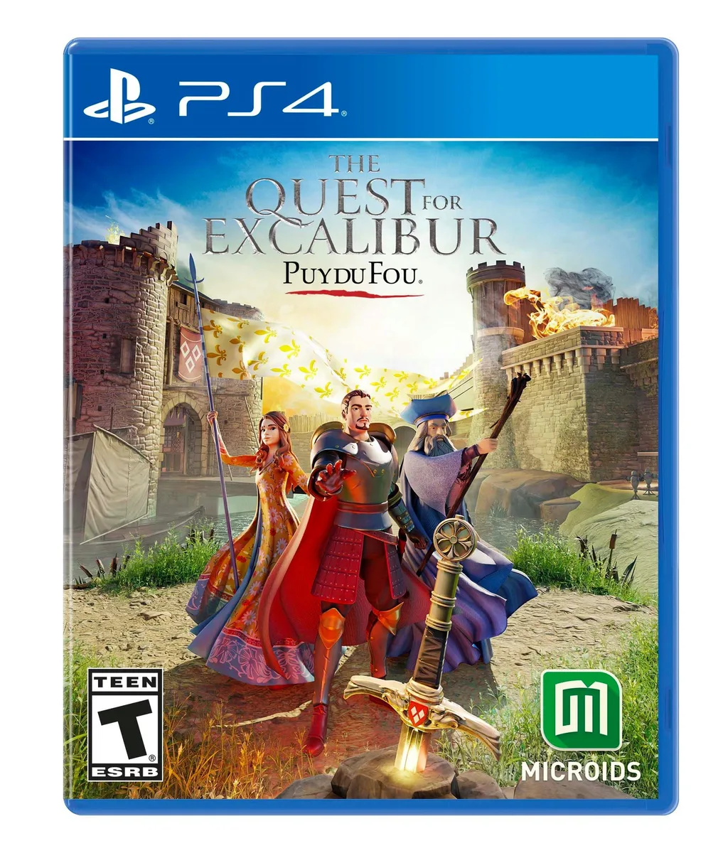 Maximum Games Maximum Games 12318 The Quest for Excalibur: Puy du Fou ps4 video game — product photo