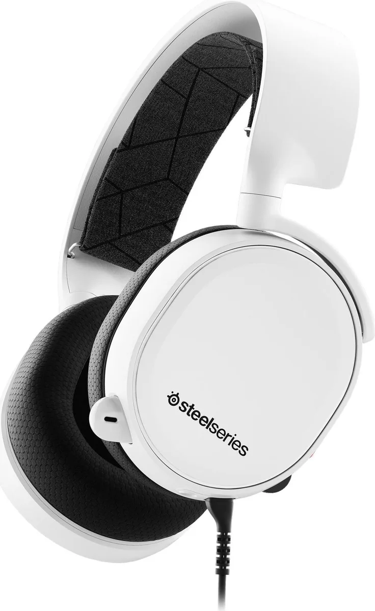 SteelSeries SteelSeries ARCTIS 3 White (2019 Edition) gaming headset — product photo