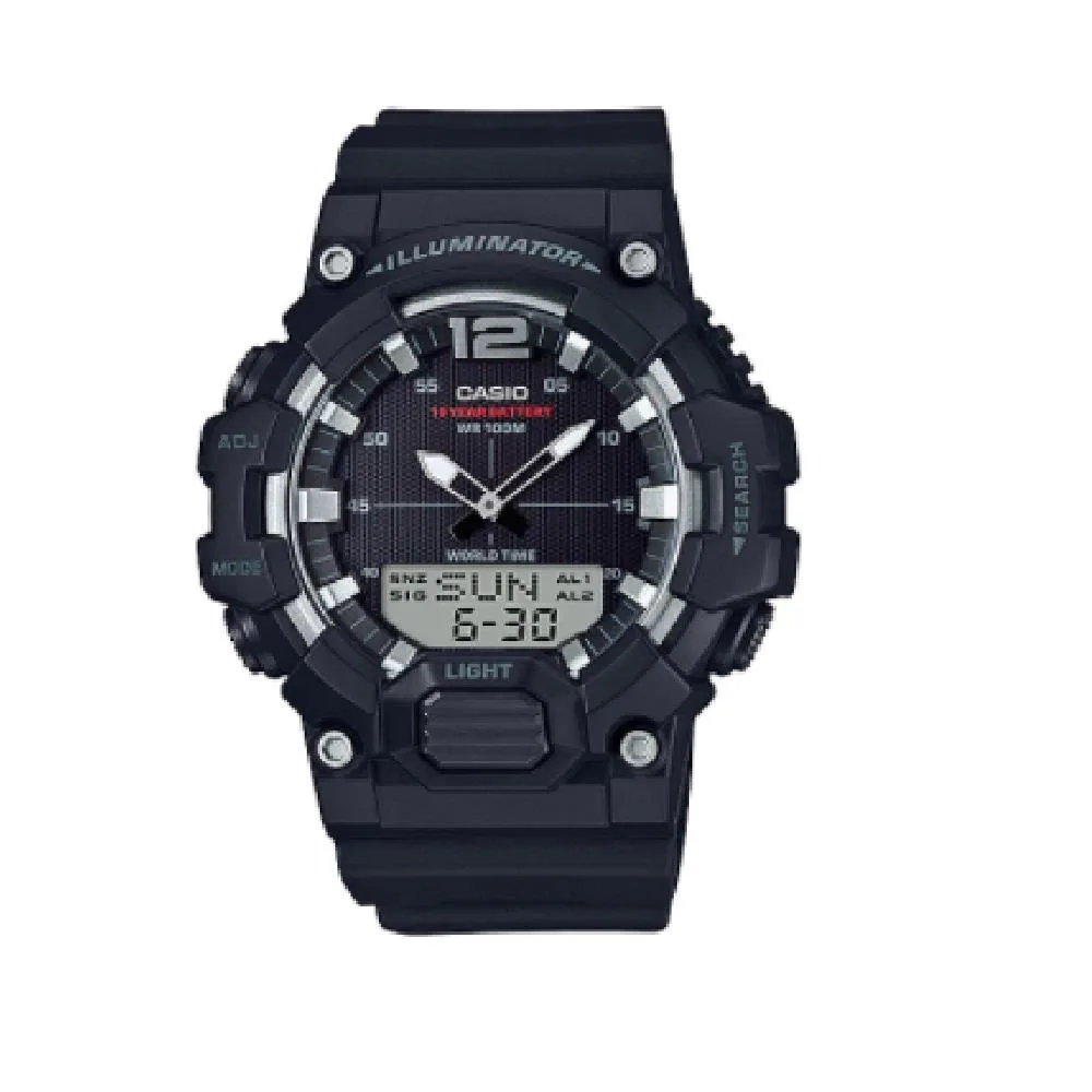 CASIO CASIO HDC-700-1AV Black Digital Analog Watch 100m — product photo