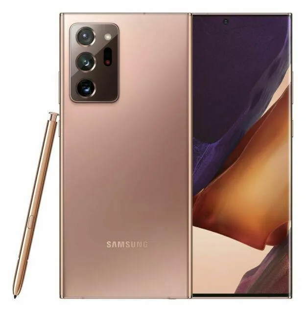 SAMSUNG SAMSUNG Galaxy Note 20 Ultra 5G N986U AT&amp;T 128GB Mystic Bronze — product photo