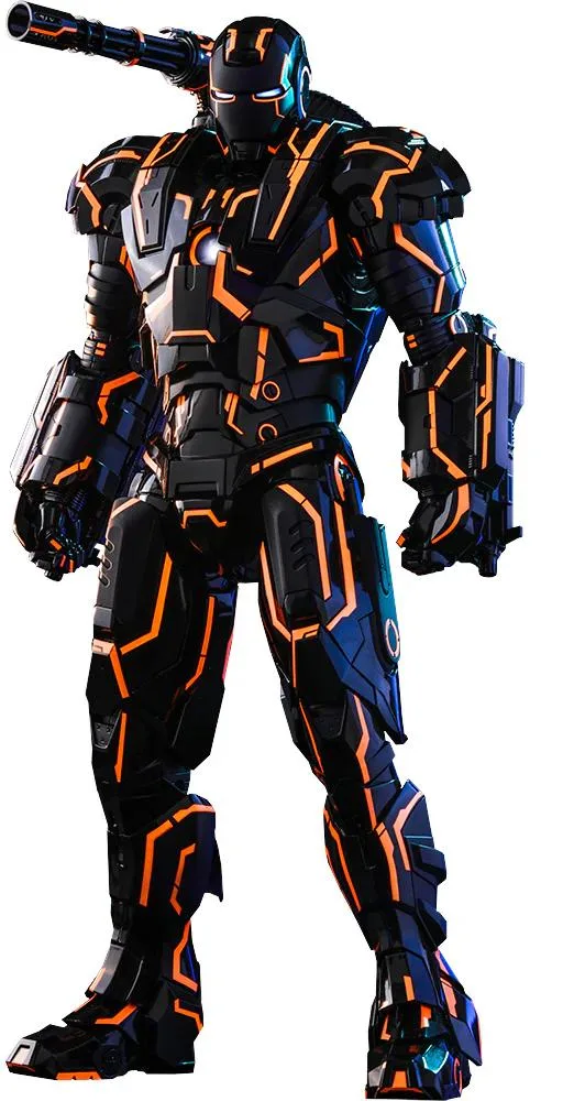 Hot Toys Hot Toys MMS553 Neon Tech War Machine 1/6 action figure 35 cm — product photo