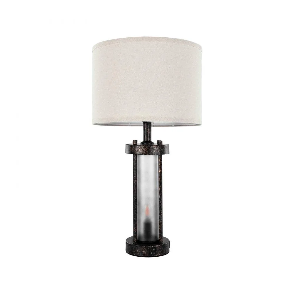 VEVOR VEVOR Table Lamp Set of 2 Dimmable USB-C USB-A AC Outlet 550 lm 10 W — product photo