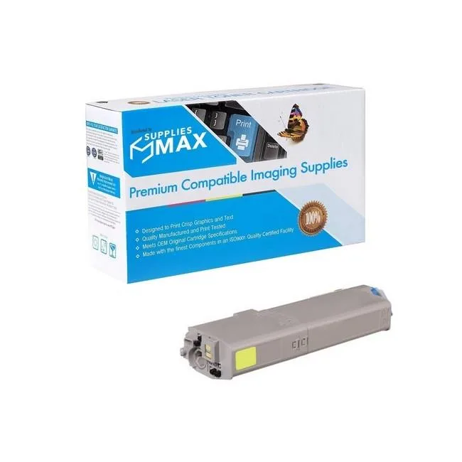 SuppliesMax SuppliesMax 46490604 High Yield Black Toner Cartridge 7000 Pages — product photo