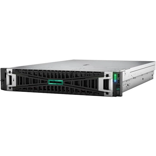 HPE HPE ProLiant DL345 G11 2U rack server 1x AMD EPYC 9124 2.70 GHz 32GB DDR5 8x SFF P58792-B21 — product photo