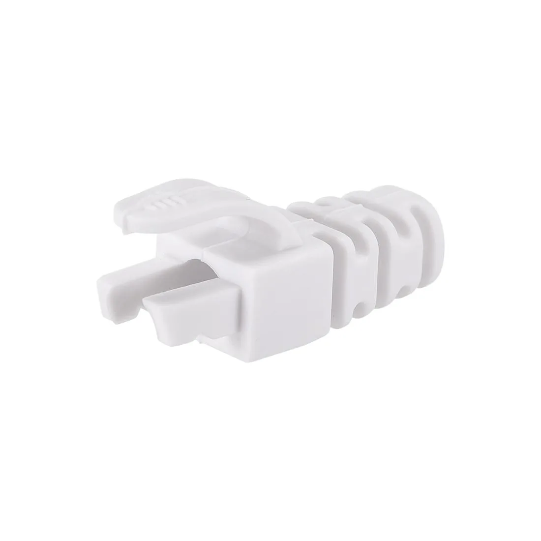 Unique-Bargains Unique-Bargains RJ45 Boot Covers 6.5 mm White 50 pcs — product photo