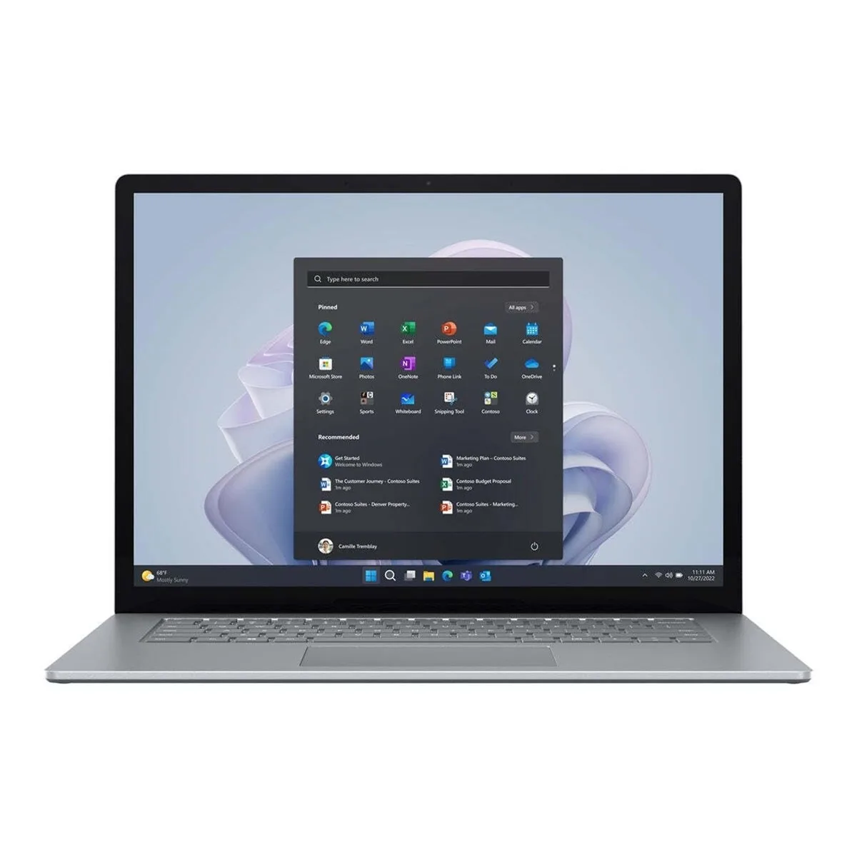 Microsoft Microsoft Surface Laptop 5 13.5" Touch i5-1235U 8GB 512GB DDR5 Platinum — product photo