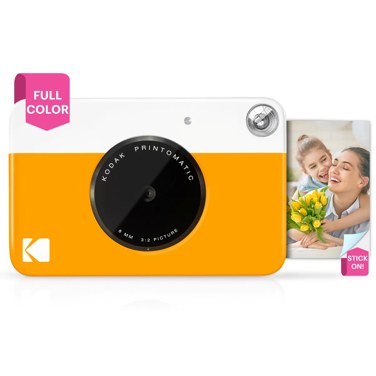 Kodak Kodak Printomatic Instant Print Camera Yellow 10 MP — product photo