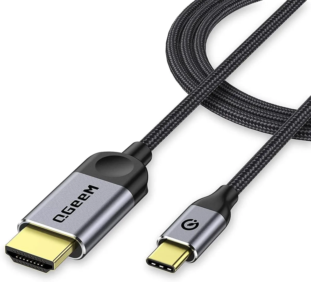 FLEANE FLEANE USB C to HDMI Adapter 6FT 4K Thunderbolt 3/4 Grey — product photo