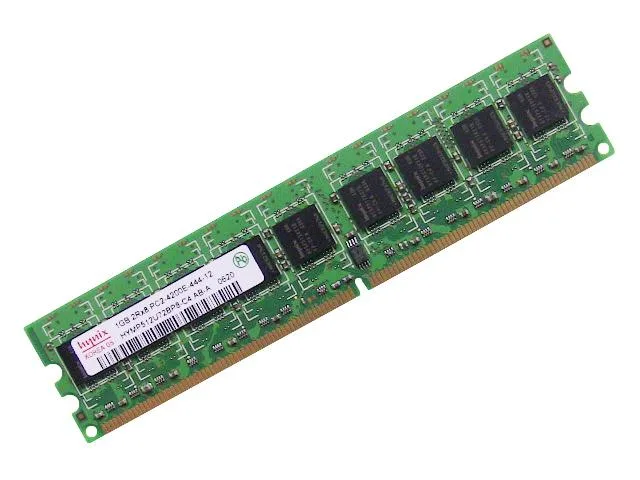DELL DELL DDR2 533MHz 1GB PC2-4200E ECC laptop RAM HYMP512U72BP8-C4 — product photo