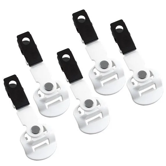 ArtisanPower ArtisanPower White Universal Clip for Vocera B3000 230-01985 (5 Pack) — product photo