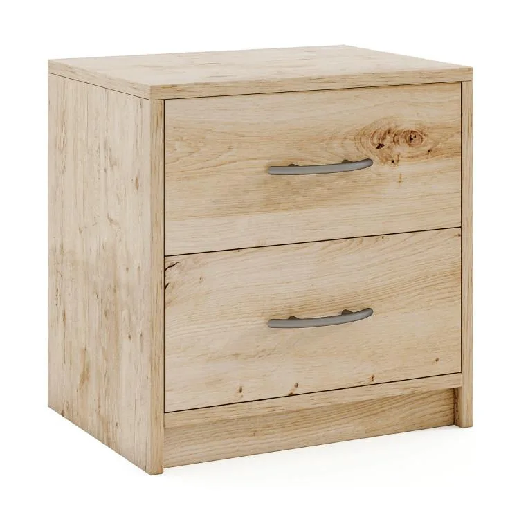 SlickBlue SlickBlue 2-Drawer Nightstand Oak 15" x 11" x 15.5 — product photo