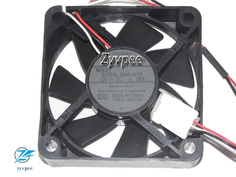 Zyvpee Zyvpee 2406RL-04W-M39 60*15mm 12V .74A 3Pin case fan — product photo