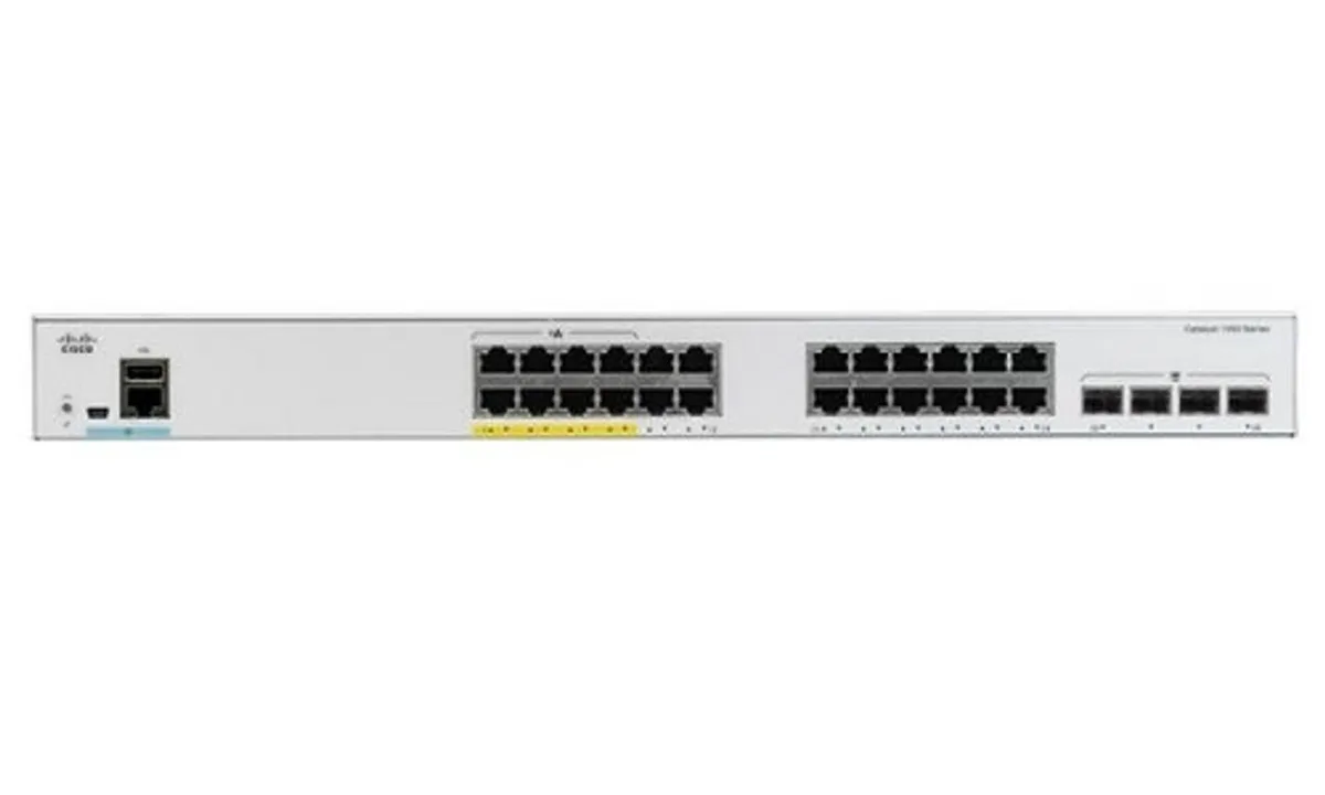 Cisco Systems, Inc. Cisco Systems, Inc. C1200-24FP-4X network switch 24-port PoE+ 375 W 4× SFP+ — product photo