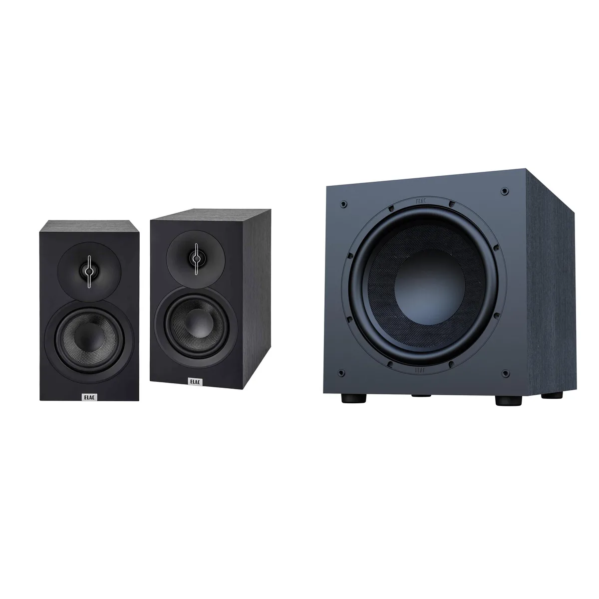 Elac Elac Debut 3.0 Bookshelf Package with 10" Subwoofer — product photo