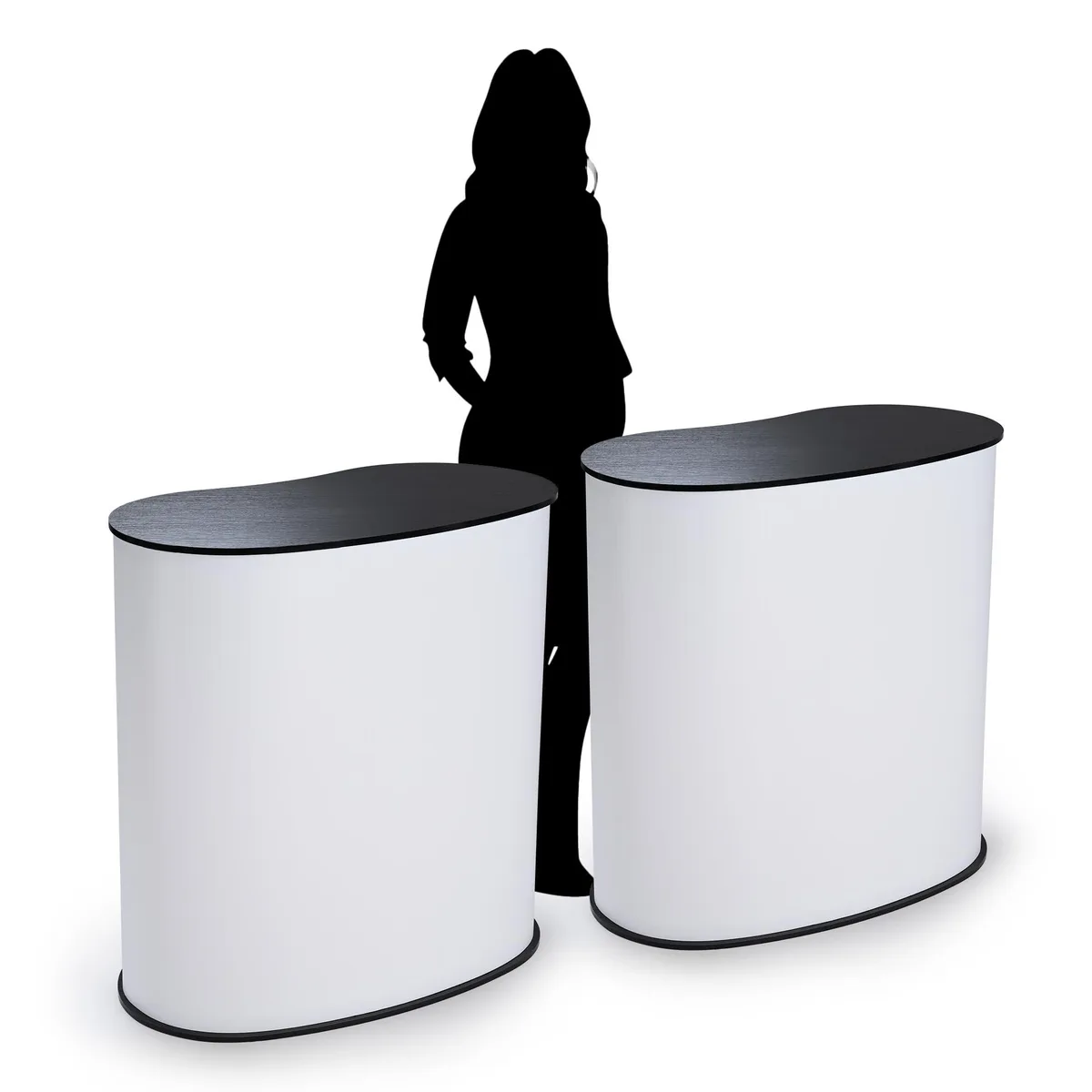 Yescom USA, Inc. Yescom USA, Inc. 35PDM002-OV-06.V2X2 2 Pack Podium Stand with Down Lighting — product photo