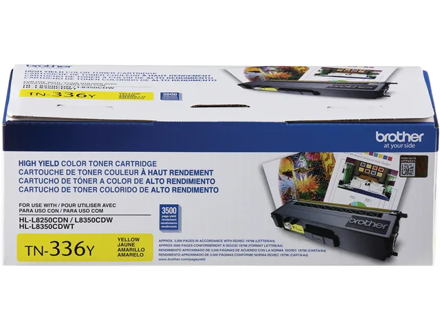 Brother Brother TN336Y Yellow High Yield Toner Cartridge 3500 Pages — product photo