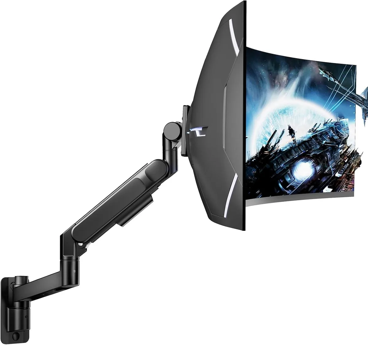 BFKK BFKK Monitor Wall Mount 24-57 Inch 60 lbs 75/100 VESA Black — product photo