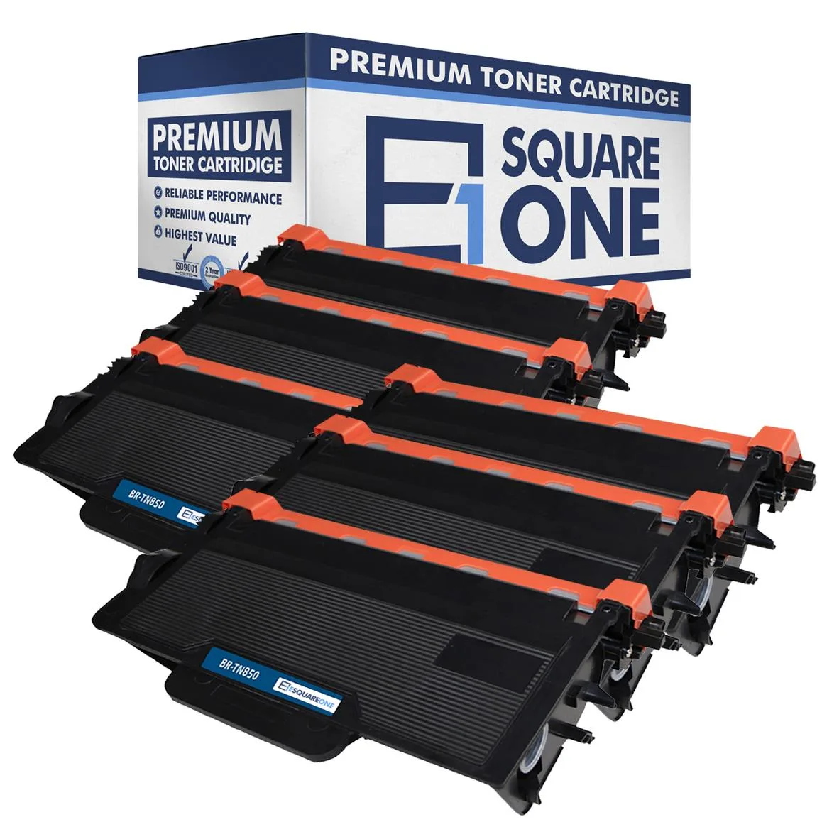 eSquareOne eSquareOne S1-BR-TN850-06 toner cartridge 6-pack black 8000 pages — product photo