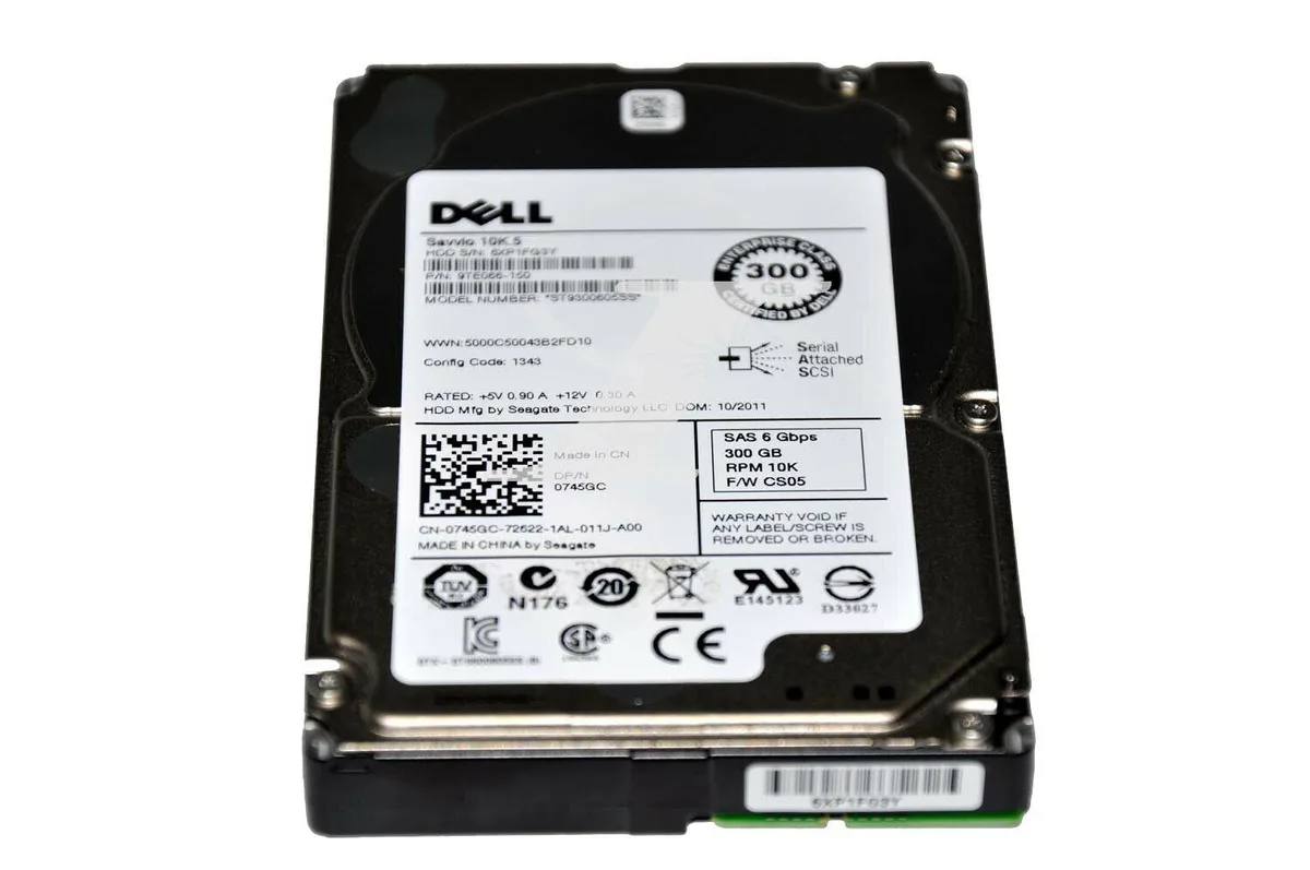 DELL DELL 745GC 300GB 10K 2.5" SAS internal hard drive — product photo