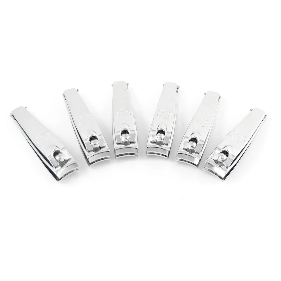 Unique-Bargains Unique-Bargains 6 Pcs Nail Clippers Silver Tone skin care — product photo