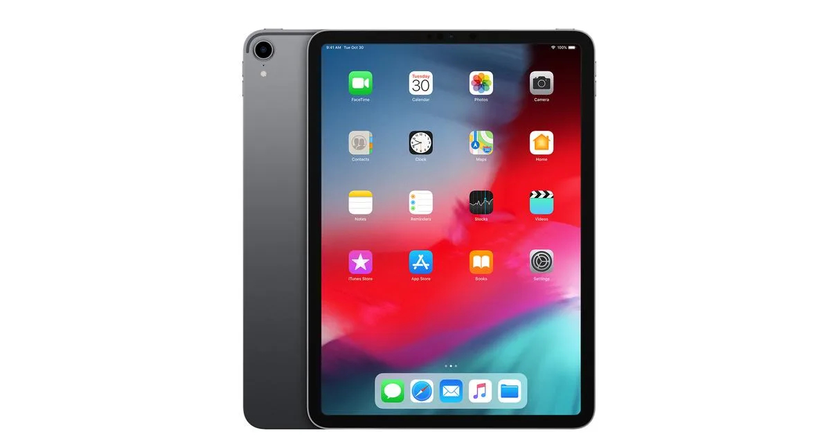 Apple Apple iPad Pro 11 2018 Wi-Fi + Cellular 512GB Space Gray tablet — product photo