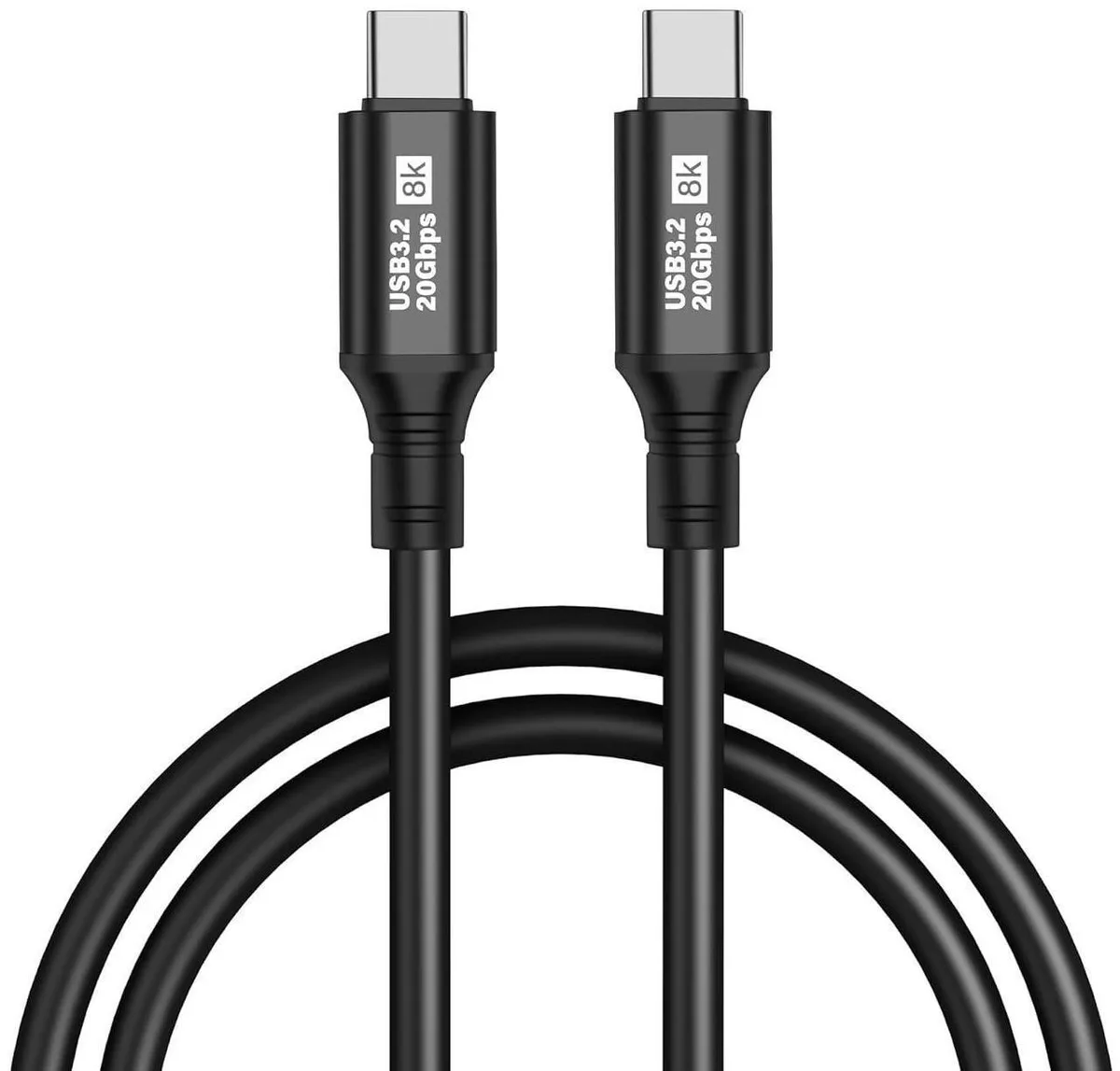 Aomoproing Aomoproing USB C to USB C cable 3.2 Gen2 20Gbps PD 100W 8K@60Hz 2m — product photo