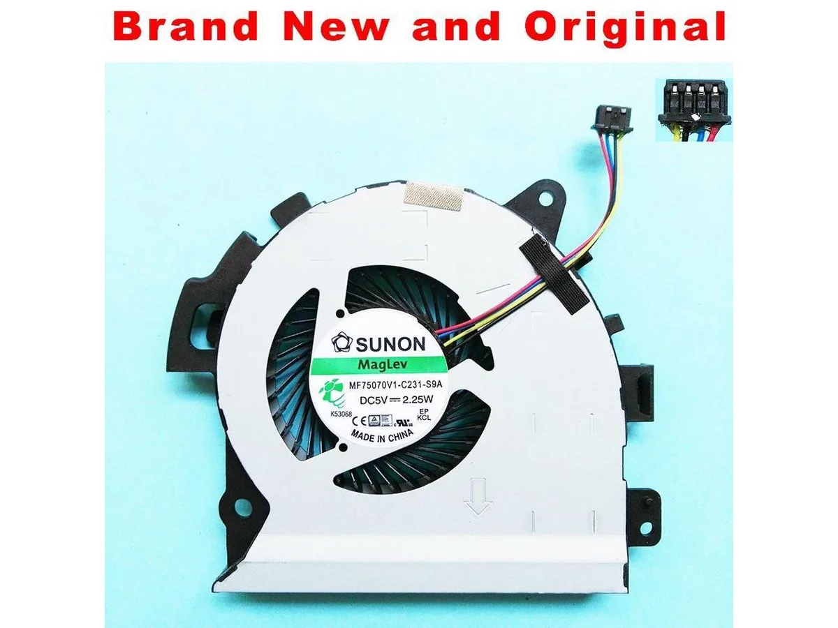 Fans Fans CPU cooler MF75070V1-C231-S9A for ASUS B500 PU551LA PU551LD Pro551L Pr0551L — product photo