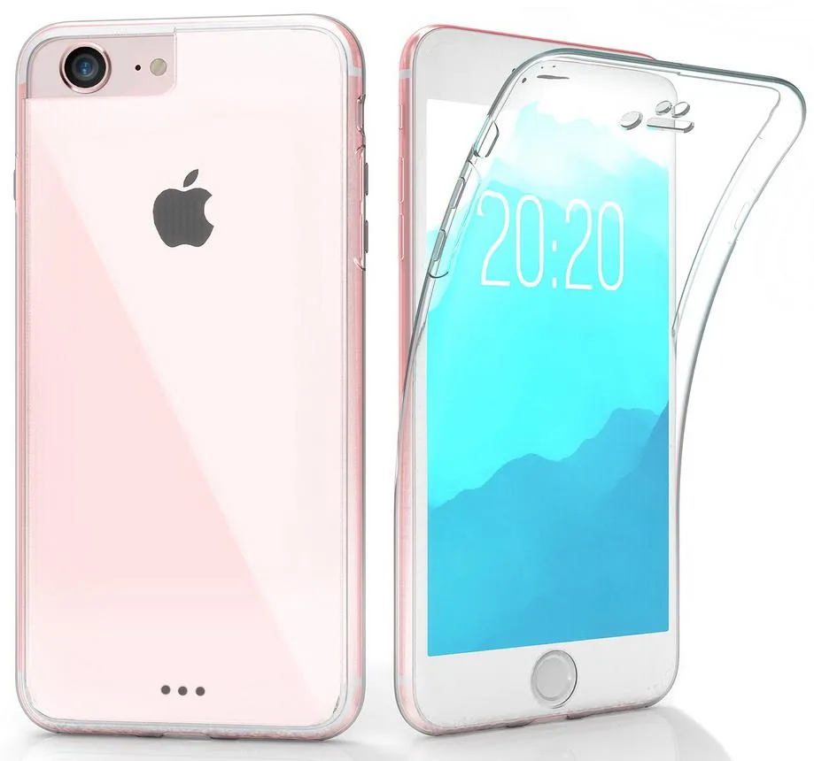Nakedcellphone Nakedcellphone Tri-Max Clear Full Body Wrap Case for iPhone SE 2020 — product photo