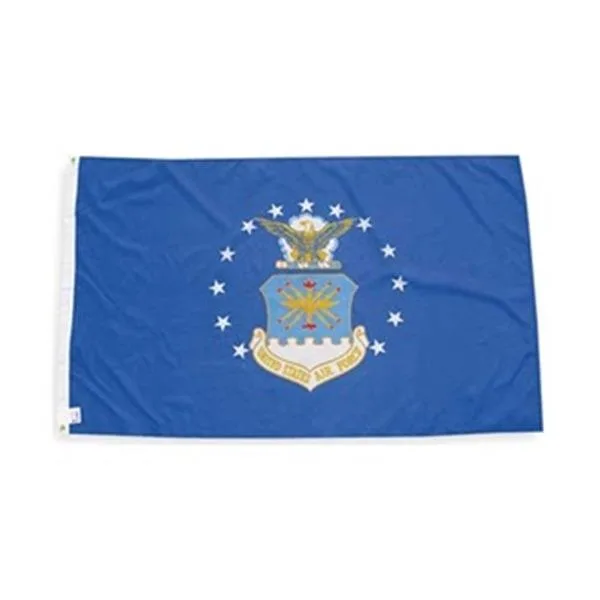 Rectangular nylon Air Force flag 3 by 5 feet