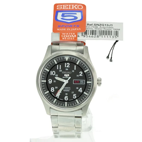 Seiko Seiko 5 SNZG13J1 Automatic Watch 42 mm 100 m — product photo