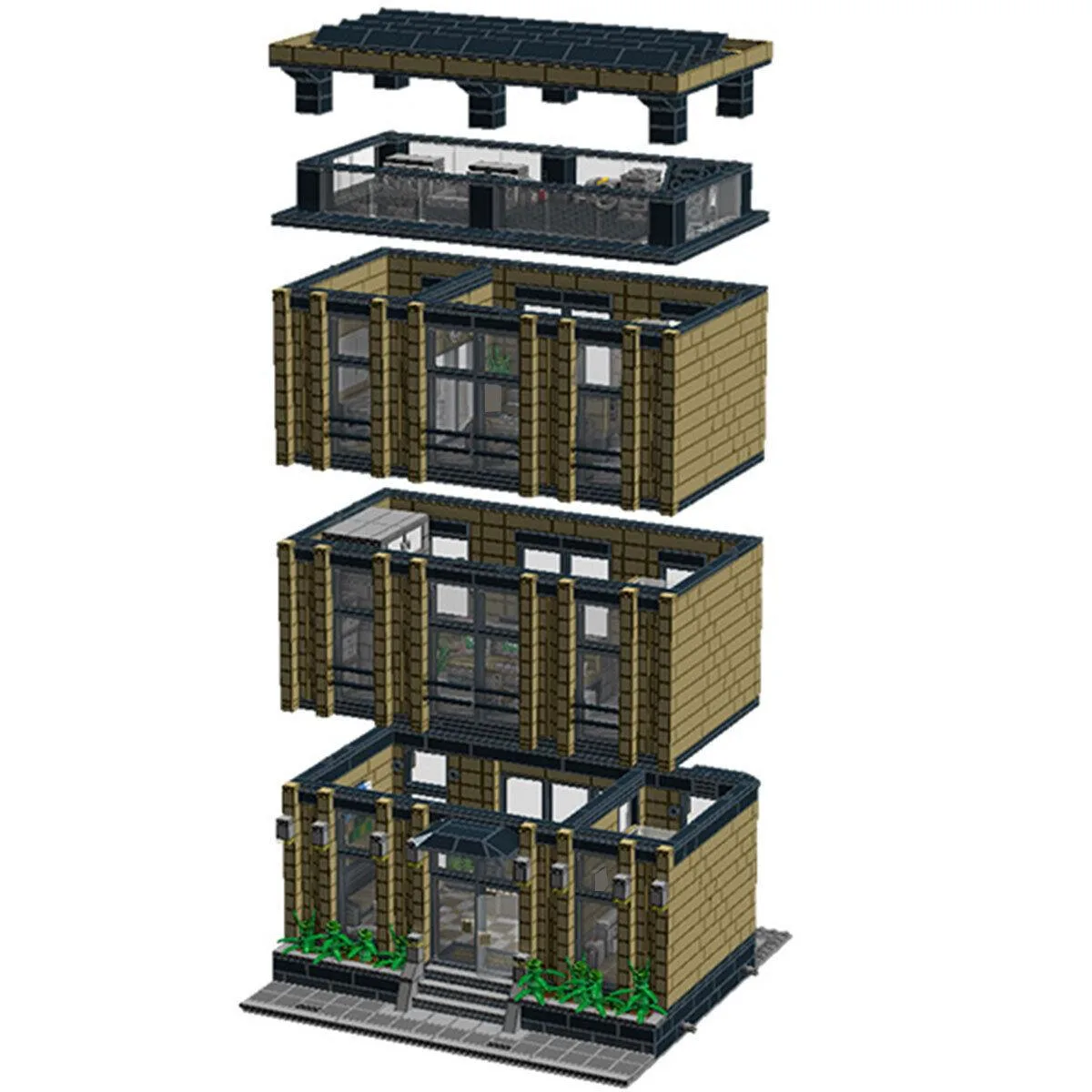 ZITIANYOUBUILD ZITIANYOUBUILD C4231 Educational Building Set 3338 Parts — product photo