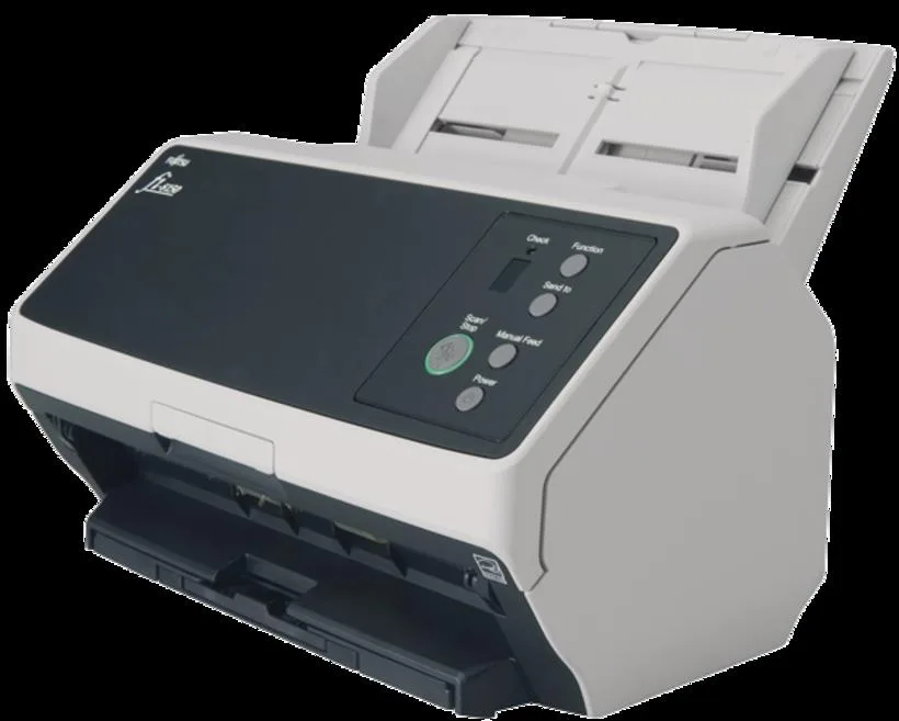 Ricoh Ricoh PA03810-B105 document scanner, 50 ppm simplex, 100 ipm duplex, 600 dpi, 100-sheet ADF — product photo
