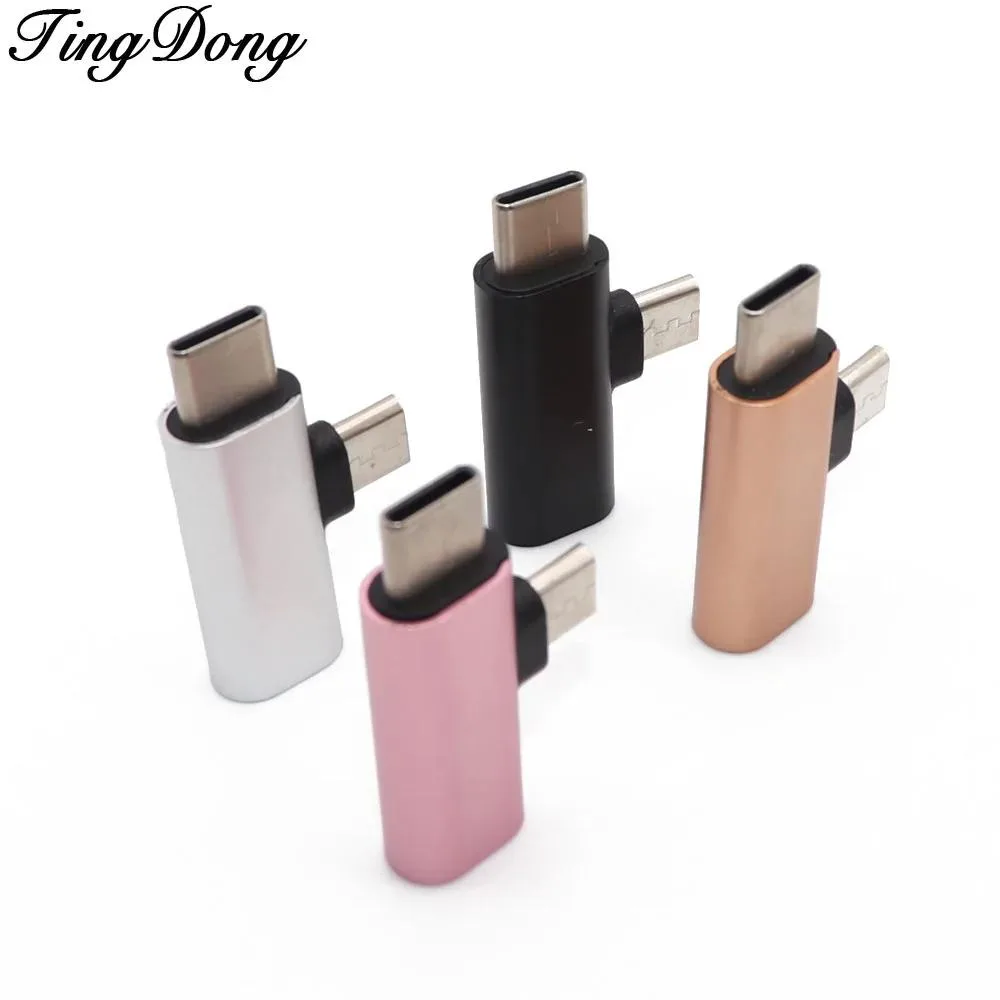 Hetai Tech Hetai Tech 8 Pin Female to USB-C Micro USB Male Adapter USB Cable — product photo