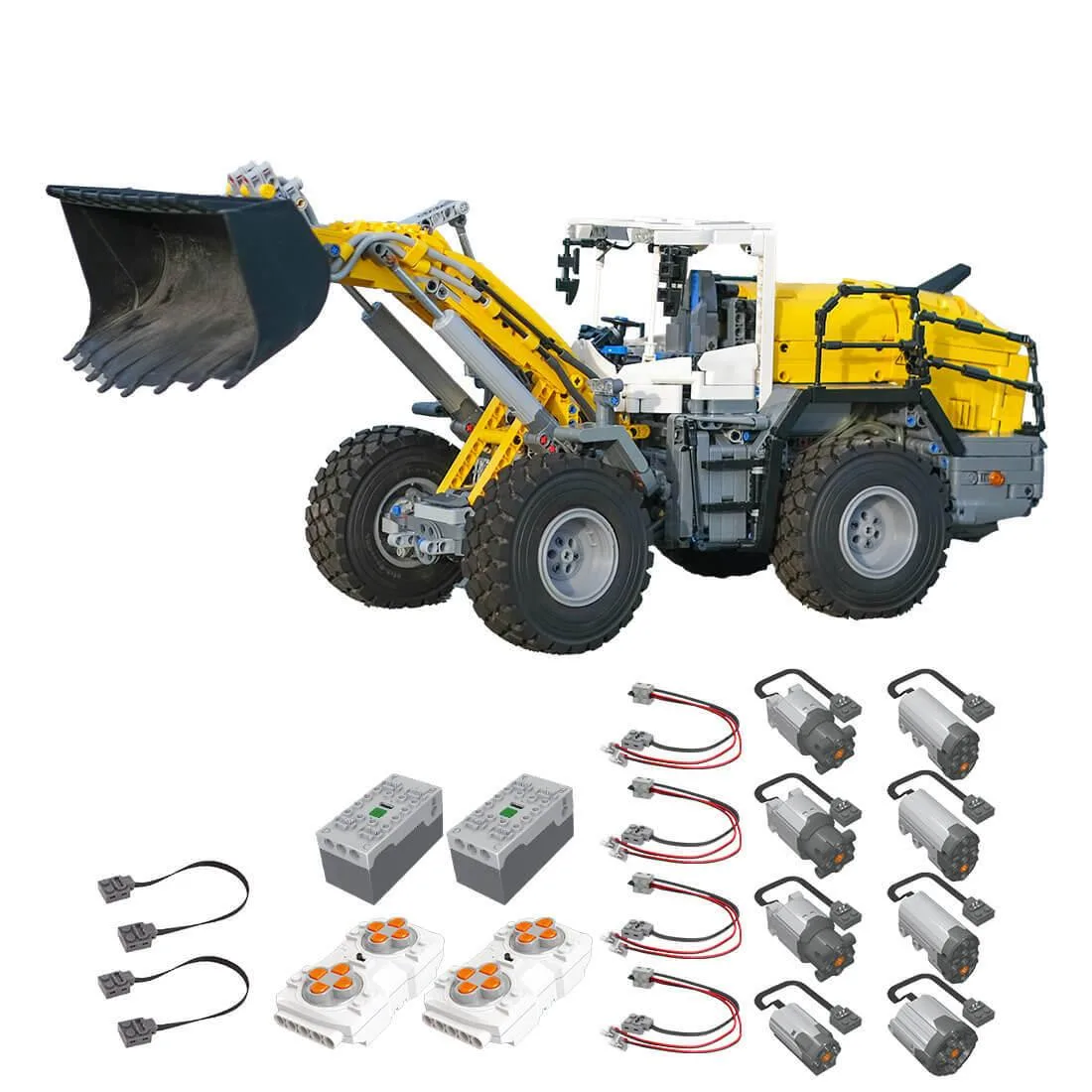 ZITIANYOUBUILD ZITIANYOUBUILD MOC-144746 Advanced Wheeled Loader Building Blocks 2506PCS — product photo