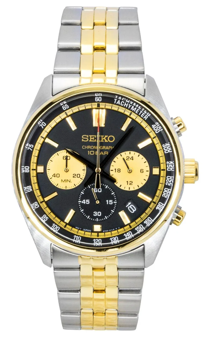 Seiko Seiko Conceptual Chronograph Two Tone SSB430P1 41.5 mm 100 m — product photo