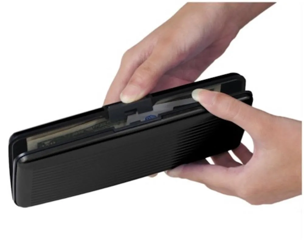 As Seen On TV As Seen On TV 2186 X-Large Wallet Black 3.74 x 7.67 x .98 — product photo