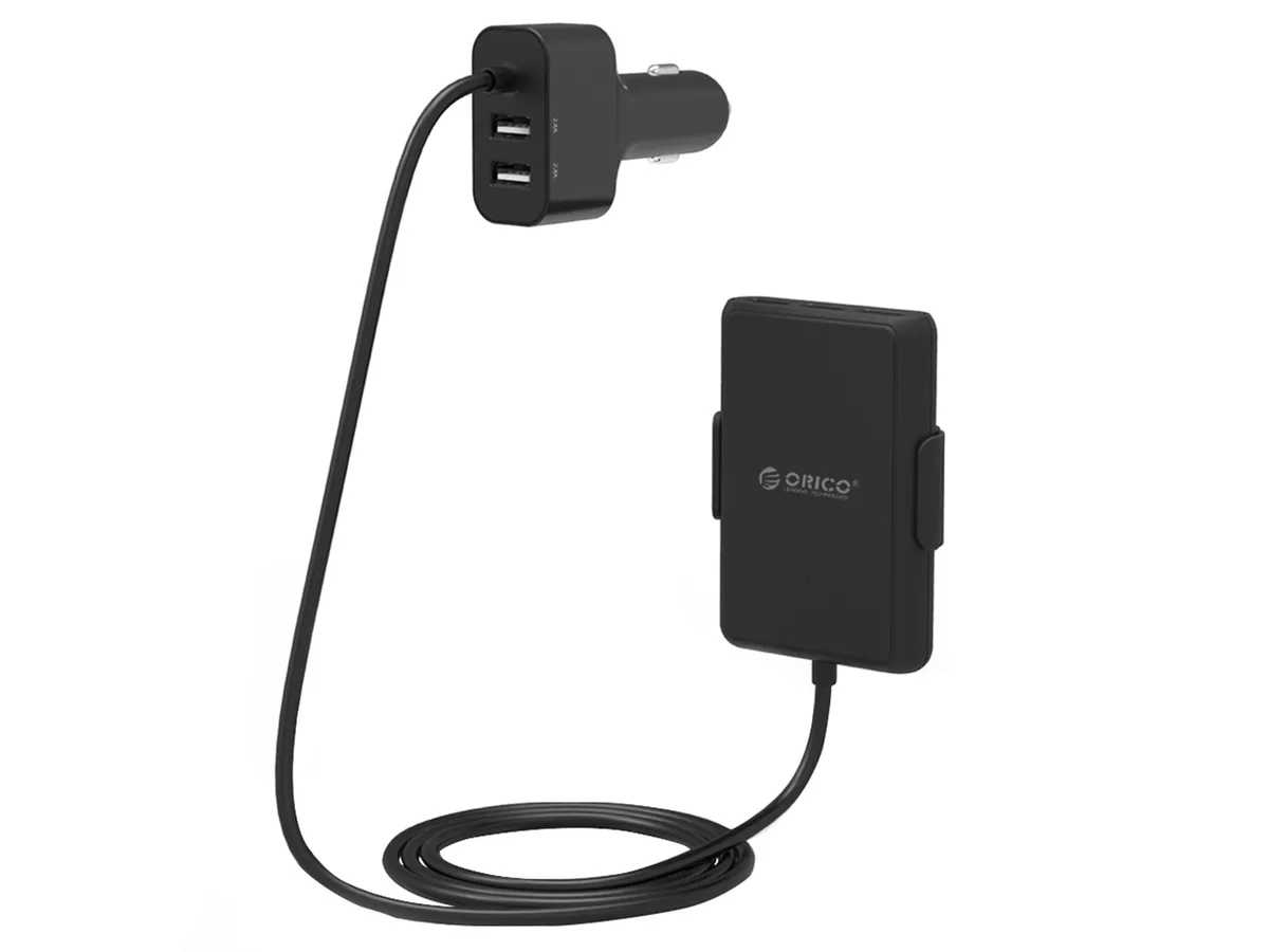 Orico Orico UCP-5P-BK 5-port QC3.0 car charger 52W 12V24V black — product photo