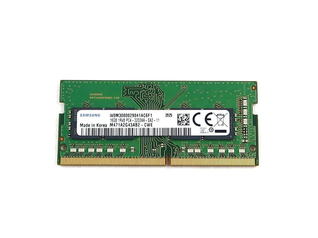 SAMSUNG SAMSUNG M471A2G43AB2 16GB DDR4 3200MHz CL22 1.2V SO-DIMM laptop memory — product photo