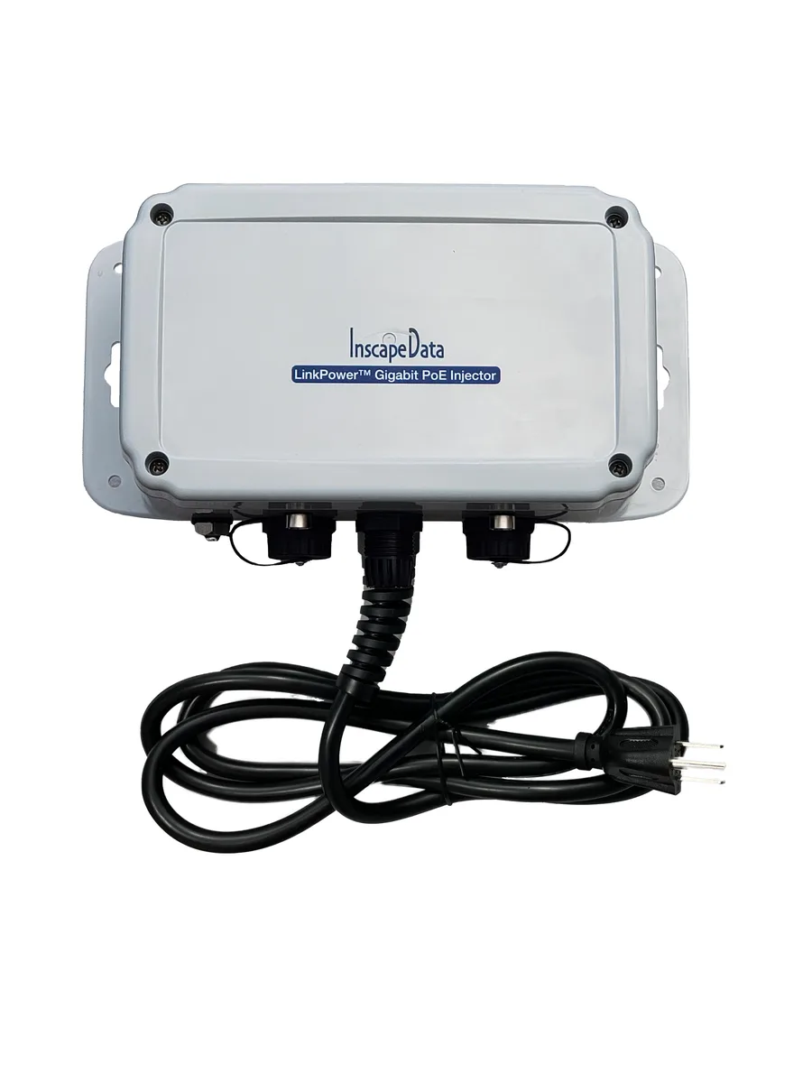 Inscape Data Corporation Inscape Data Corporation PIS2095 2-Port Gigabit PoE Injector 90W IP67 — product photo