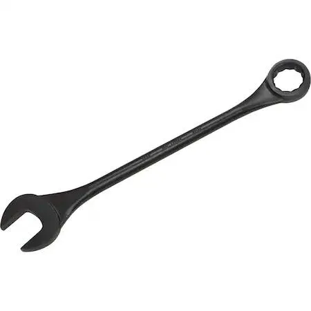 Gray Tools 70mm combination wrench, 12 point, black oxide finish