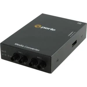 Perle Perle S-100Mm-M2St2 100Base-FX 1.24 Mile ST Transceiver — product photo
