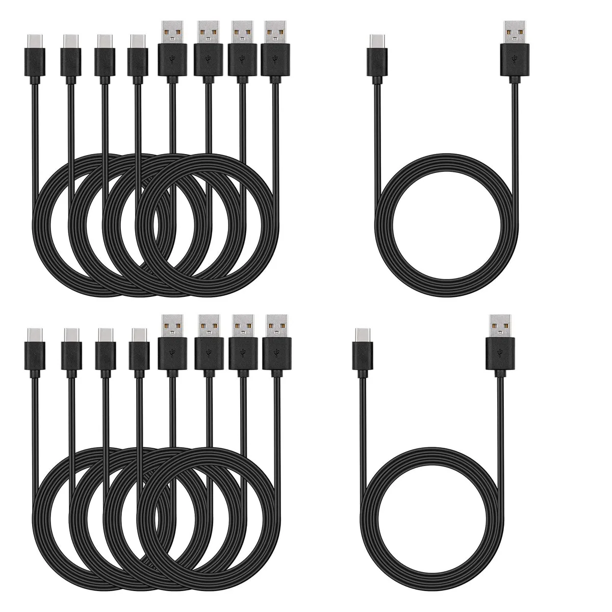 Apple SMAYS-CABLE Samsung Gala 10-Pack USB-C 6ft Black — product photo