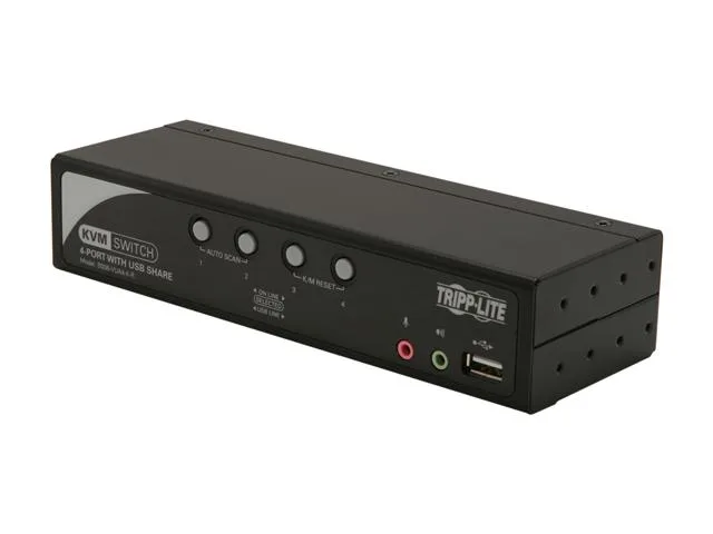 Tripp Lite Tripp Lite B006-VUA4-K-R 4-Port KVM Switch — product photo