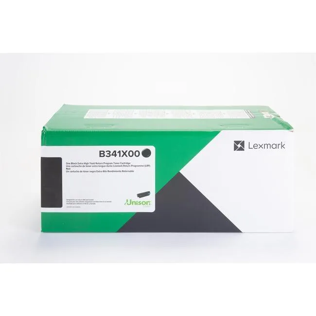 Lexmark Lexmark B341X00 Unison Extra High Yield Toner Cartridge Black 6000 pages — product photo
