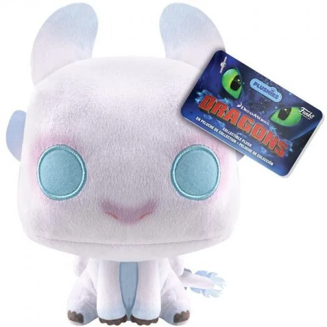 Funko Funko 81182 How to Train Your Dragon Light Fury 7in stuffed plush — product photo